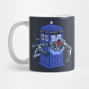 Two Time Machines: The TARDIS and the Terminator Mug